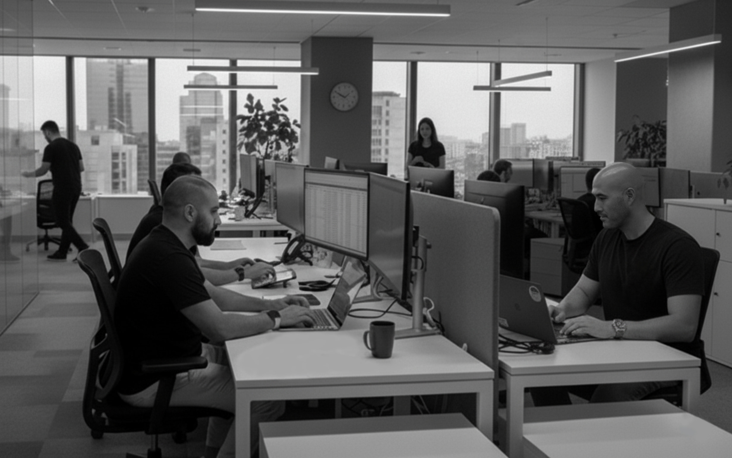 Years ago founders working